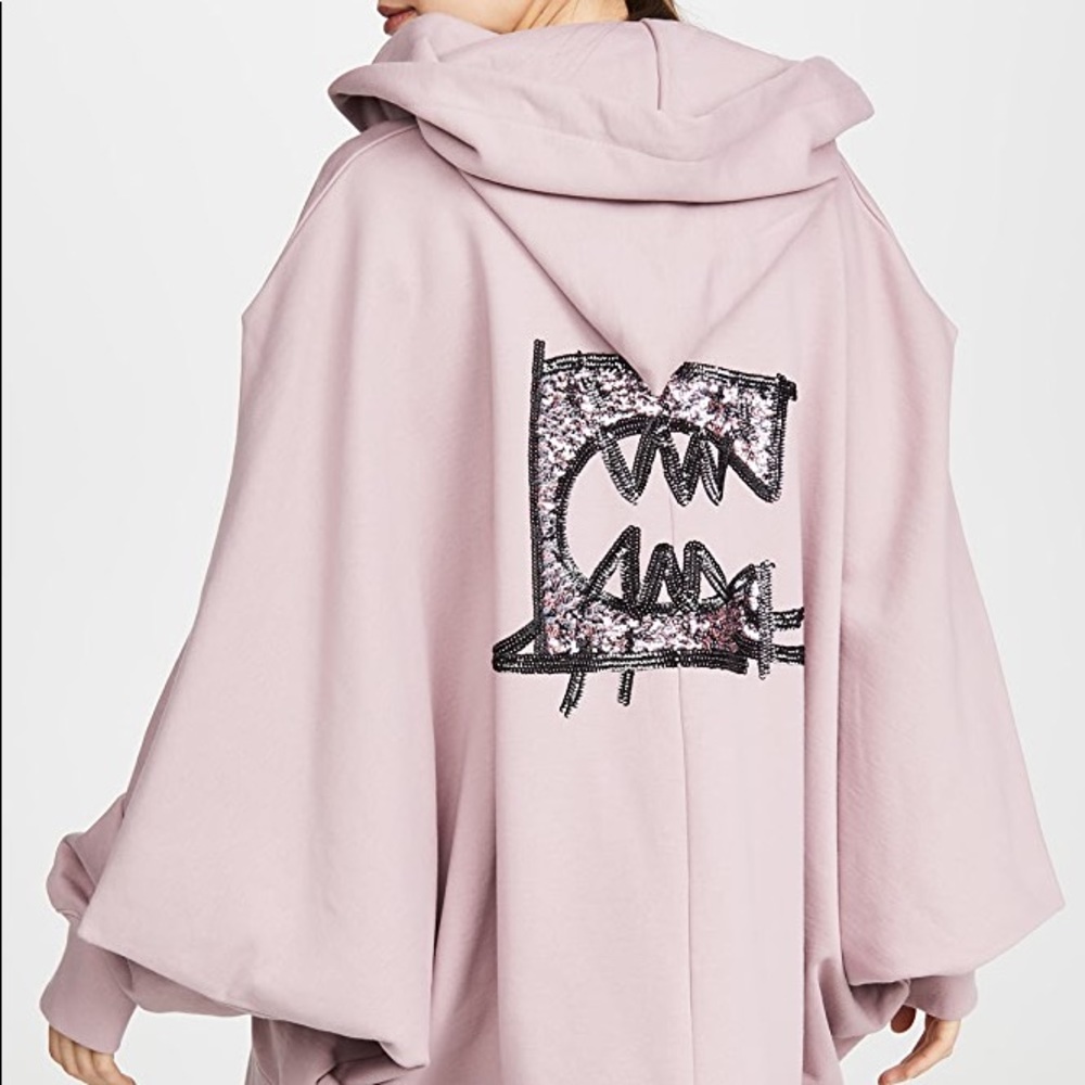 Coach 1941 Block Rexy Zip-up In Pink Champagne M/L